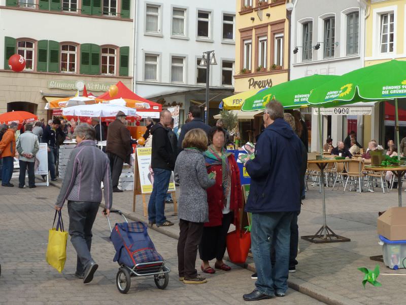 Wahlkampf in Speyer